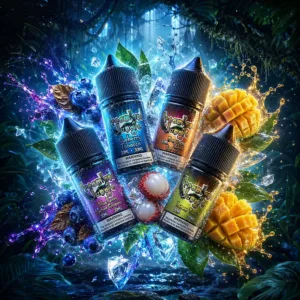 dreamland jungle 30mg blueberry mango lychee e liquid main